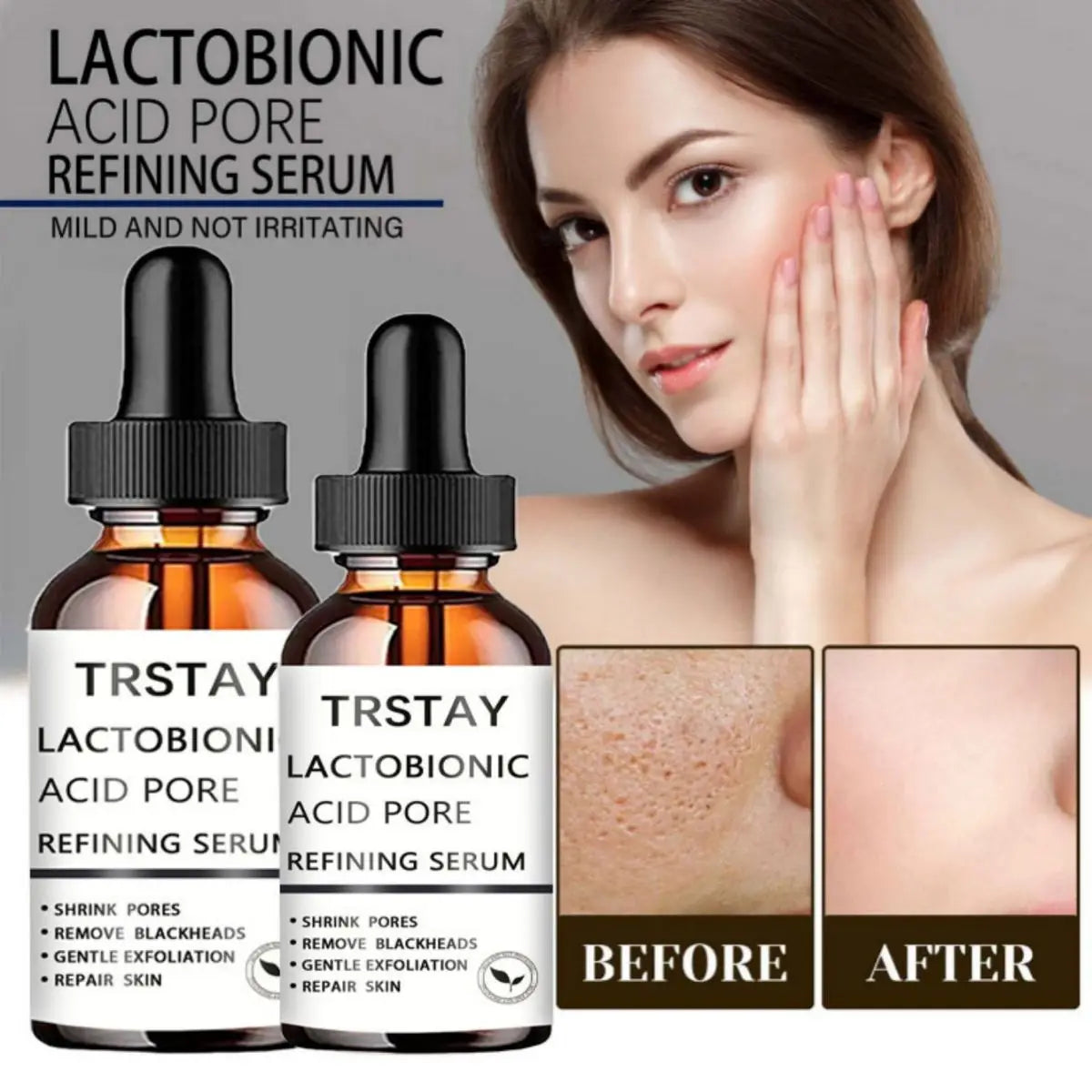 Facial Lactobionic Acid Skin Care Face Serum